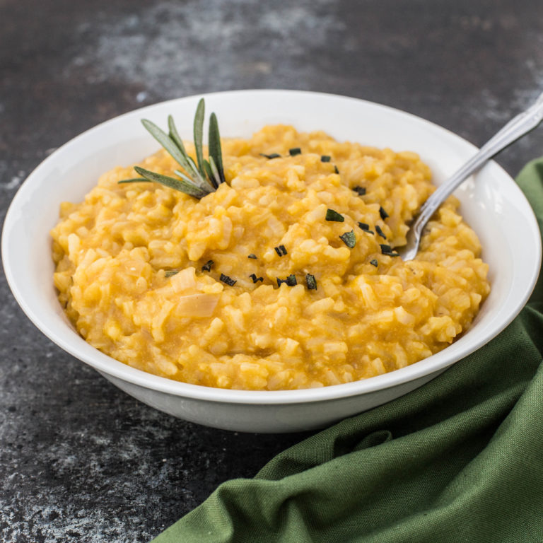 Creamy Pumpkin Risotto - Create. Nourish. Love.